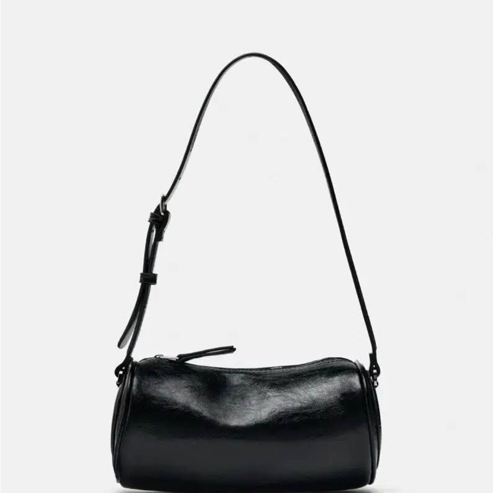 Zara Barrel Shoulder Bag